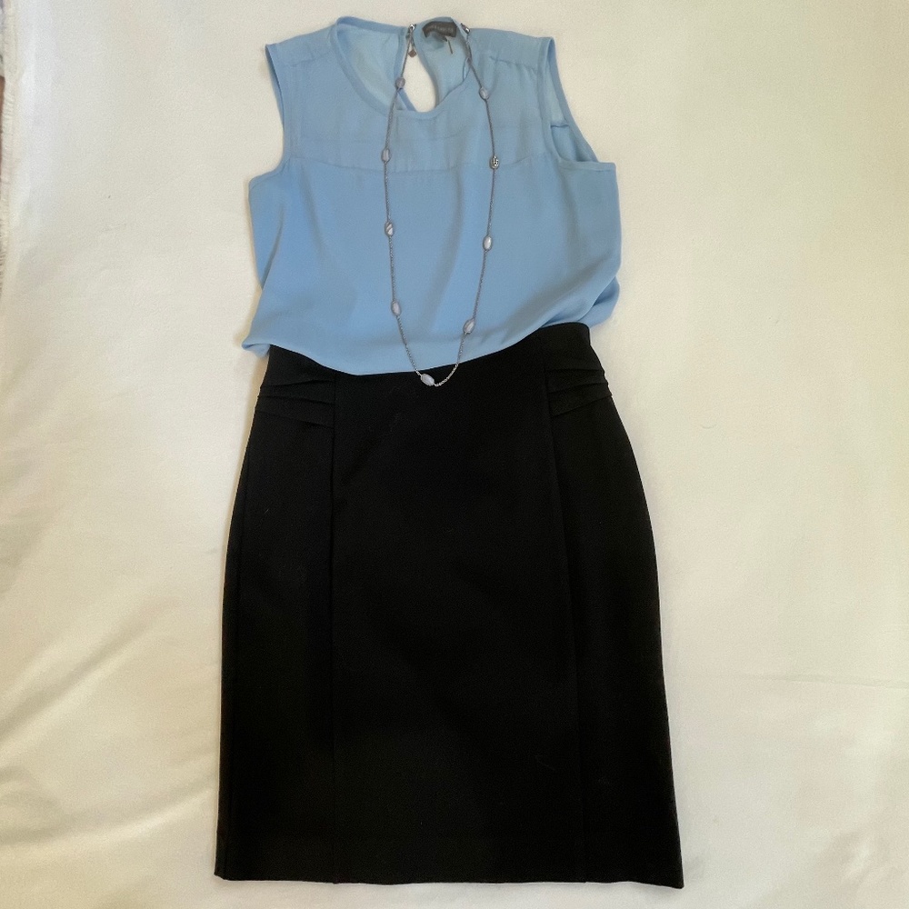 Professional Black Skirt--LIKE NEW-Excellent Quality